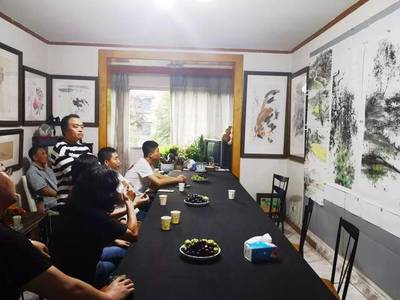 水墨·郫都創(chuàng)作交流會在醉荷堂藝術(shù)工作室圓滿召開，共繪新時(shí)代文化圖景